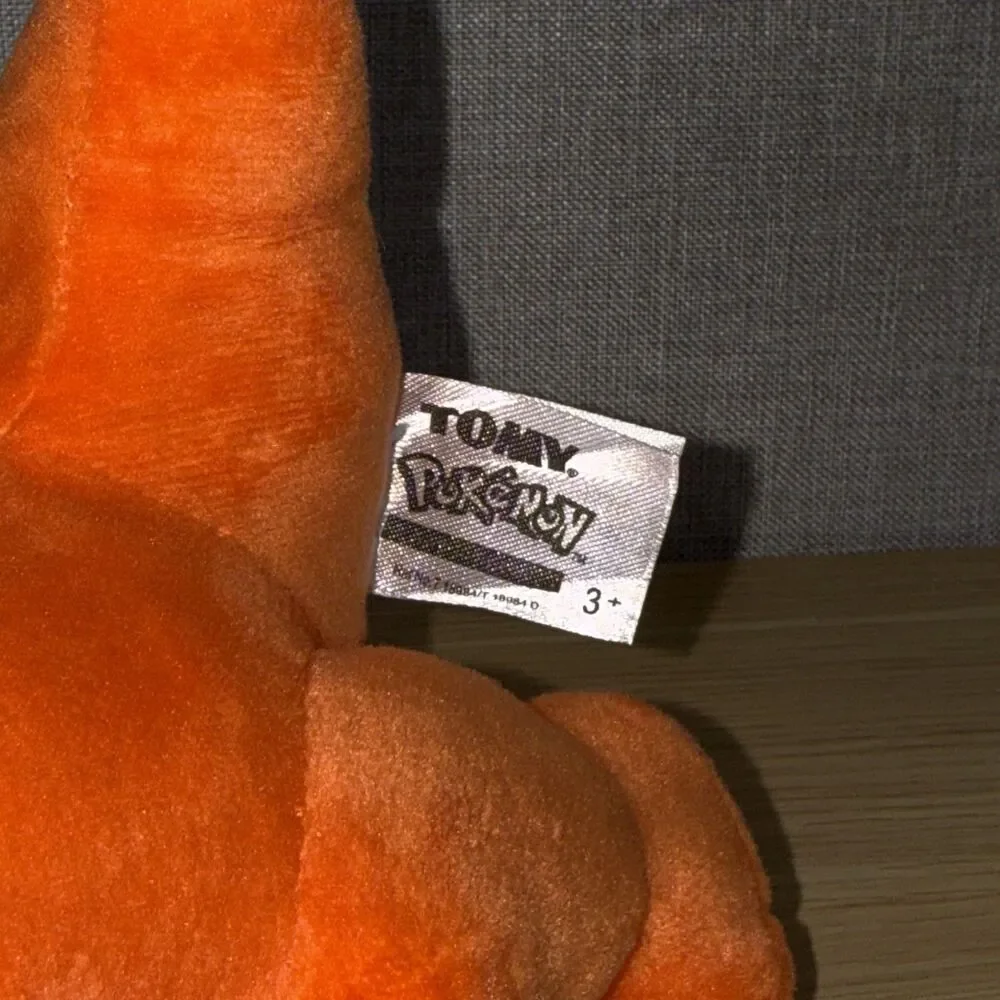 Pokemon Charmander 8 in Plush Figure Official TOMY Toys Stuffed Animal